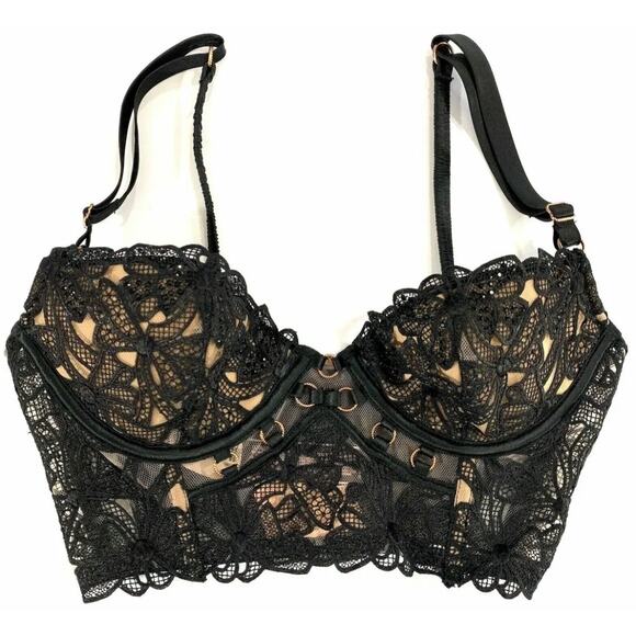 NWT Victoria's Secret $148 Designer Collection Very Sexy Lined Demi Sz 34C - Picture 2 of 10